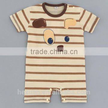 Wholesale Summer Cotton Baby Clothes Short Sleeve Newborn Baby Romper photo-4