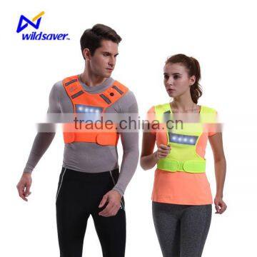 Outdoor Night Running LED Flashing Summer Sports Clothes