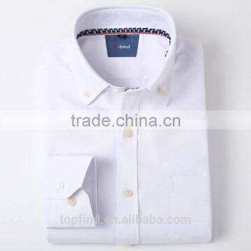 2016 Spring Season New Arrival Casual 50% Cotton Oxford Model Man Shirt for China Supplier photo-2