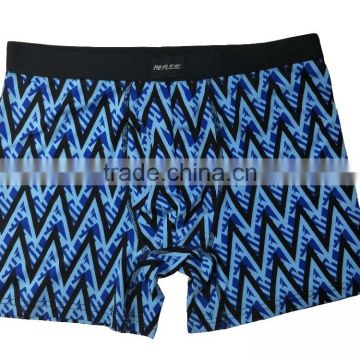 custom men basic boxers underwear polyester