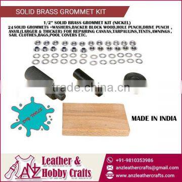 Leather and Garment Use Brass Grommets at Reasonable Price