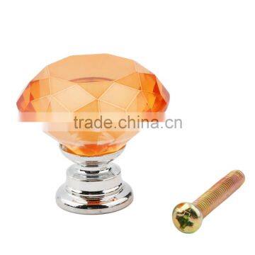 Crystal Plated Cabinet Handle Cupboard Closet Drawer Knob Pull Handles photo-6