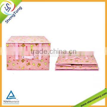 Big Middle Small Waterproof Coating Folding Storage Box photo-4