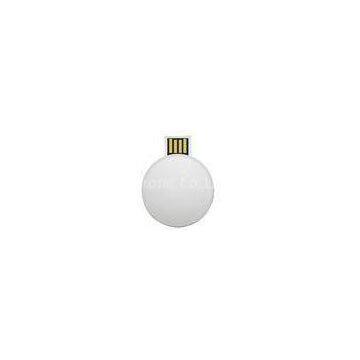 Round Plastic USB Flash Drive, 8GB16GB USB Memory Stick Storage Device