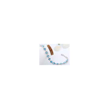 Swarovski elements pearl bracelet, pearl bracelet