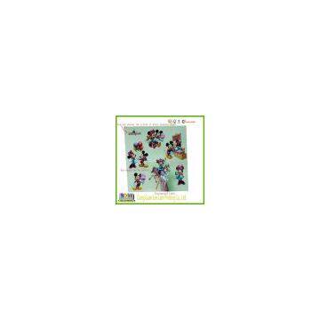 Printing high quality adhesive transparent labels,adhesive custom clear round labels
