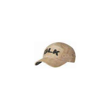 Embroidery / Printing 100% Cotton Ladies Baseball Caps With Metal / Snapback Buckle