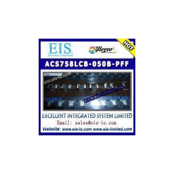 ACS758LCB-050B-PFF - ALLEGRO - Thermally Enhanced, Fully Integrated, Hall Effect-Based Lin
