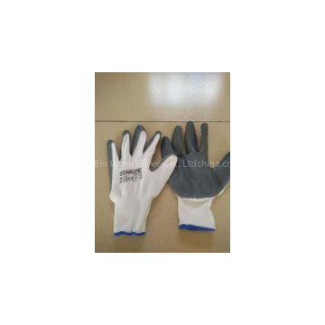 13 gauge nitrile coated glove
