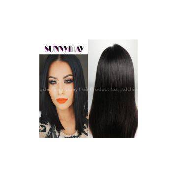 In Stock Sunnymay Hair 7A Malaysian Wig Virgin Hair Straight Human Hair Wigs Natural Color Free Style Full Lace Human Hair Wigs