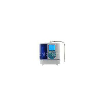 Counter Top Alkaline Electric Water Ionizer machine , Sintered Titanium Platinum plate