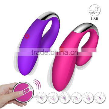 8 Speed USB charging U Shape Remote Control Wireless Vibrator