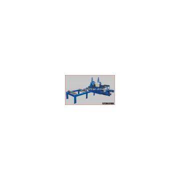 H shape steel wing edge leveling machine