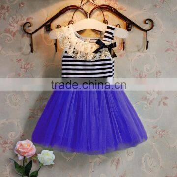 2016 New Kids Summer Chiffon tutu dress