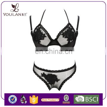 2016 Latest Graceful Young Women Super Lovely Girl Bra Panty Set