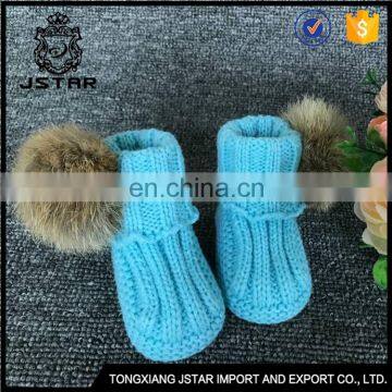 Sophisticated Technology Hand Knit Booties Knitted New Design Baby Crochet Tennis Shoes photo-5