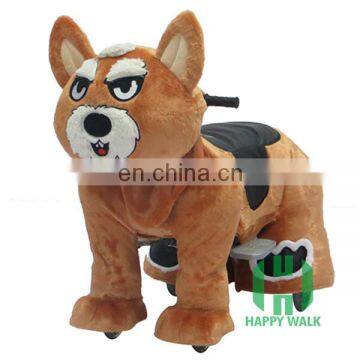 HI CE battery power zoo animal mechnical ride on horse for children,electric animal scooter ride on wheels