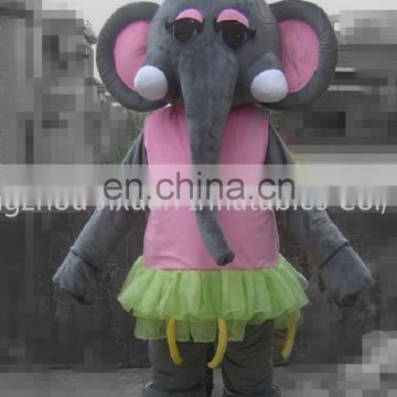 adult elephant costume/elephant costume mascot for sale