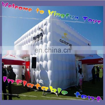 Outdoor advertising cube tent for show