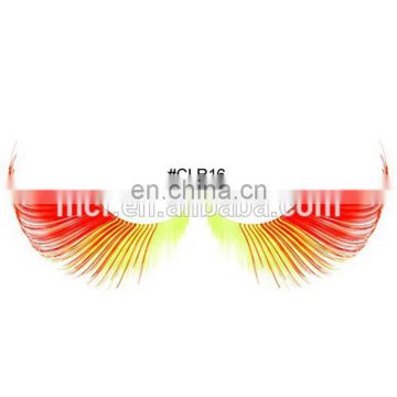 party carnival halloween wholesale fashion colorful False Eyelash E-0022