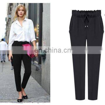 2017 Summer Harem Pants Size Extra Large Fat Women Pants Slacks Trousers photo-2