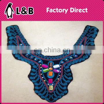 Popular Handmade Embroidered Beads Neckline Sewing Decorative Collar