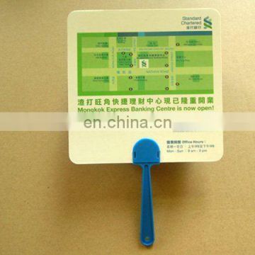 2013 new style plastic advertising fan