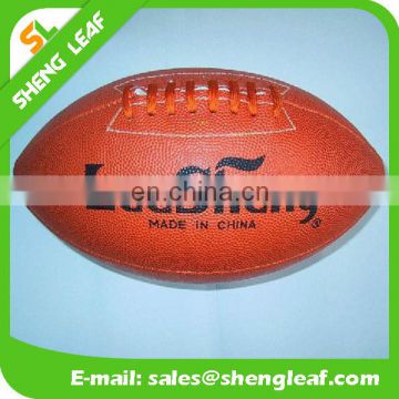 Match printing logo rubber rugby ball