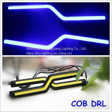 High Quality Blue Color 12V Chips COB Led Rigid Strip,RGBW 3w 5w Led Light Bar for Car Lights