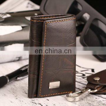 2014 PROMOTIONAL BUSINESS LONG GENUINE VINTAGE LEATHER WALLET GIFT