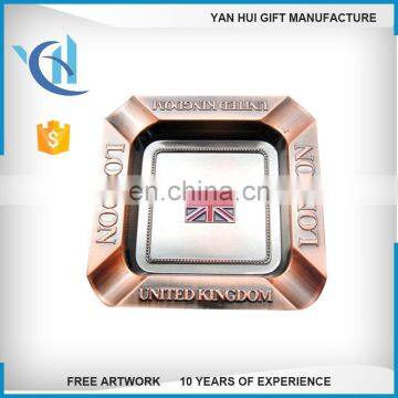 high quality direct sale custom metal ashtray for car high quality ashtray