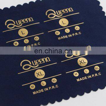 wholesale custom main label for clothing