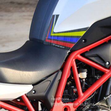 Spirit Beast Motorcycle Modified Carbon Fiber Waterproof Oil Tank Sticker for BellinaTRK502/BJ500GS L8 photo-2