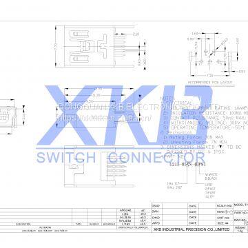 Cross-border Supply 180 Degree Mini USB Socket photo-2