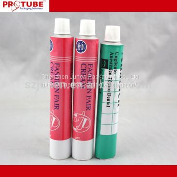 Aluminum Pharmacy Gels Ointment Packaging Tube