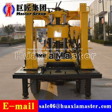 XYC-200A High Quality Diesel Engine Tricycle Mountain Water Well Drilling Rig photo-2