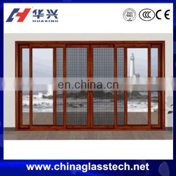 China cheap aluminum sliding mosquito screen door