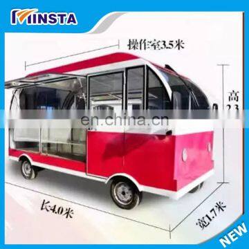 CE Multifunctional Food Kiosk China Mobile Food Cart Bakery Food Cart Trailer For Sale photo-2