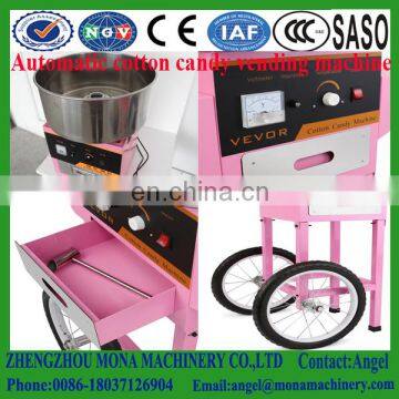 Wholesale gas 52cm diameter stainless steel cotton candy floss machine