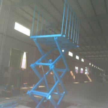 Safety Brackets Small Scissor Lift Mechanism 3 Ton Scissor Lift