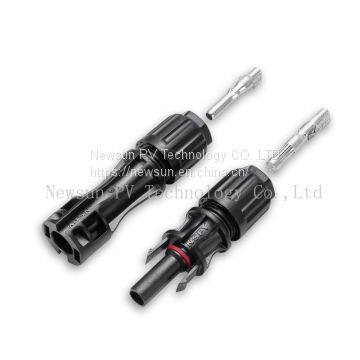 Solar harness with solar 1500VDC inline fuse connector