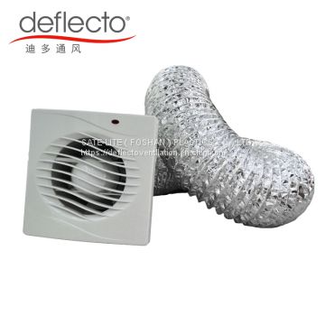 Bathroom Exhaust Fan Kitchen Ventilation Aluminum Flexible Duct Dryer Vent Kit