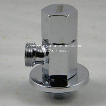 Wall Mounted Angle Valve With Rotary Switch