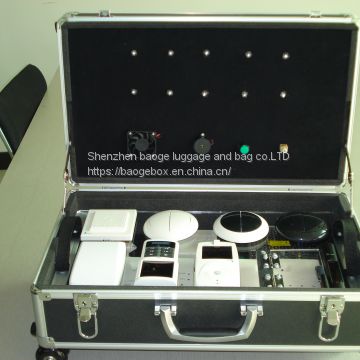 Hardware Latches Professional Trolley Flight Case Demo Tool Box  