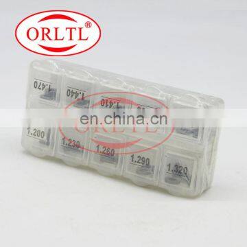 ORLTL Injector Repair Kits Common Rail Adjusting Washers Shims Gasket B21 Size 1.20mm-1.77mm 150 Pieces / Box