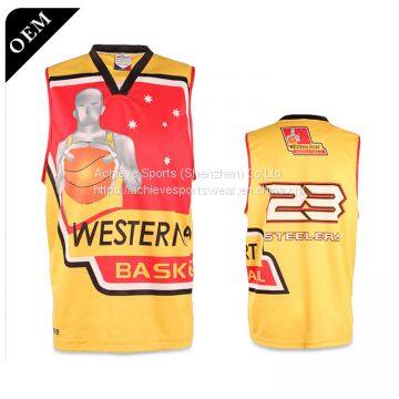 Oem 2019 Best Basketball Jersey Design ,Basketball Tracksuit Reversible Basketball Jerseys photo-4
