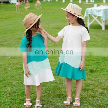 2020 new children's clothing girls dress summer super western style big boy little girl pure cotton Korean skirt