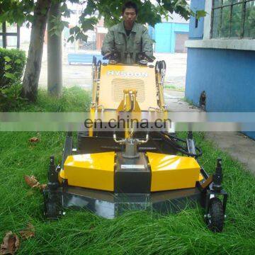 Hysoon mini skid steer loader lawn mower professional manufacturer