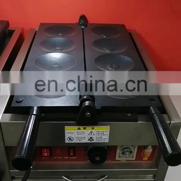 Commercial waffle pancake making machine