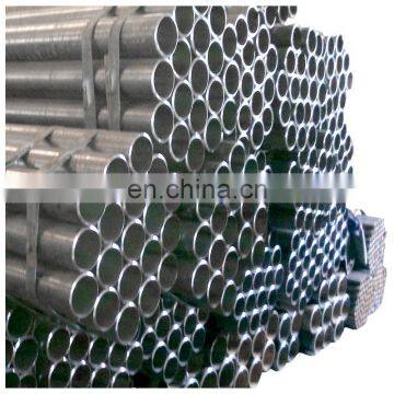 ASTM A53 sch40 erw steel welded pipe / mild ms black carbon erw steel pipe standard length manufacturer